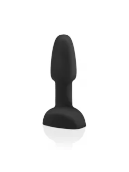 b-Vibe Rimming Petite Black Intimate Rotating Plug 12.5 cm Remote