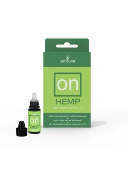 Sensuva ON Arousal Oil Hemp 5ml - Botanical Moisturizing Formula