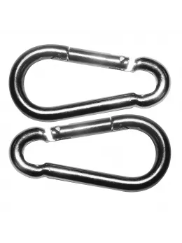 Sportsheets Edge Carabiners Set of 2 - Body-Safe Nickel-Free Metal
