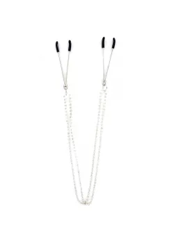 Sportsheets Sincerely Bling Adjustable Nipple Clips 50.8cm Black