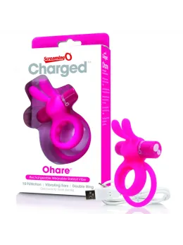 The Screaming O Charged Ohare Pink Dual Ring Intimate System USB