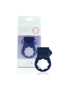 The Screaming O PrimO Tux Black - Premium Silicone Vibrating Ring