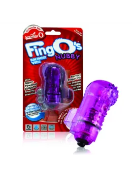 The Screaming O FingO Nubby Purple - Finger-Worn Vibrating Massager