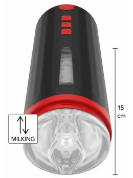 Hidden Desire Fusion X Milking Master Intimate Machine, USB, IPX6, Black