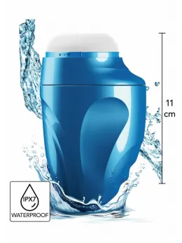 HIDDEN DESIRE Fusion X Aqua Bubble Intimate Machine Blue