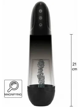 HIDDEN DESIRE Fusion X Automatic Magnifying System, Transparent, Large