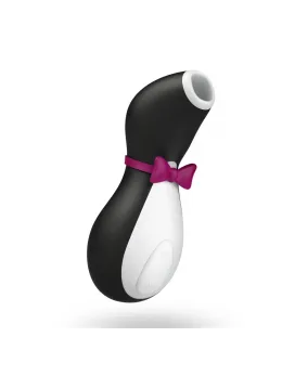Satisfyer Penguin Intimate Air Pulse Device, 11 Modes, Waterproof, Black
