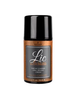 Sensuva Lic-o-licious Salted Caramel Oral Cream 50ml Edible Formula