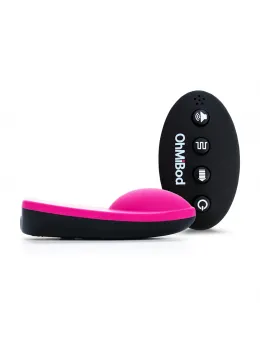 OhMiBod Club Vibe 3.OH Wireless Wearable Panty Massager, Black Lace