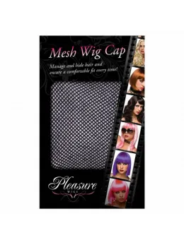 Pleasure Wigs Mesh Wig Cap Universal Size Breathable Black