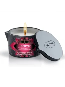 Kama Sutra Ignite Massage Oil Candle Strawberry Dreams 170g