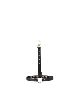 Bijoux Indiscrets Maze Shorts Garter Black Adjustable Vegan Design