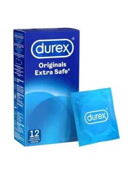 Durex Originals Extra Safe 12-Pack Classic Ultra Secure Condoms