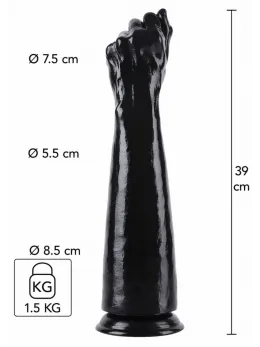 HIDDEN DESIRE Extreme Fist Fucker 39 cm XXL Intimate Machine Black