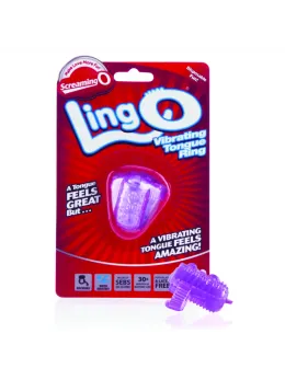 Screaming O LingO Purple - Compact Vibrating Tongue Accessory SEBS