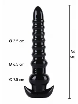 HIDDEN DESIRE Extreme Anal Drill 34 cm XXL PVC Intimate Device