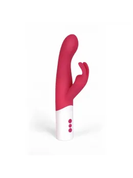 Tickler Ruby Rabbit Intimate Device Magenta Silicone 225mm Dual Motor