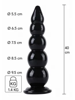 HIDDEN DESIRE Extreme Anal Gear Balls 40 cm - Flexible PVC System