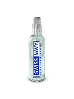 Swiss Navy Water Based Lubricant 118ml - Long-Lasting Gel Formula