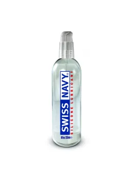 Swiss Navy Silicone Personal Lubricant 240ml Leak-Proof Pump
