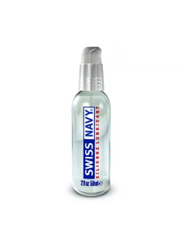 Swiss Navy Silicone Lubricant 59ml Leak-Proof Bottle Hypoallergenic