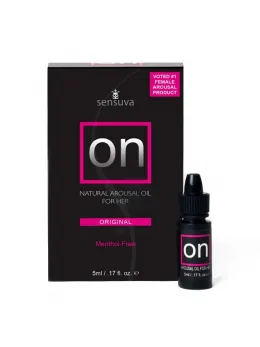 Sensuva ON Arousal Oil for Women 5ml - Natural Botanical Formula