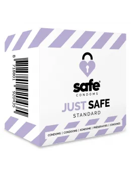 Safe Just Safe Anatomically Shaped Latex Protection 5 pcs