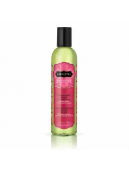 Kama Sutra Naturals Massage Oil Strawberry 236ml - Moisturizing Formula