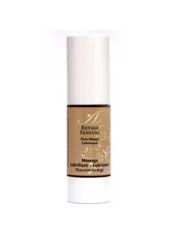 Extase Sensuel Massage Gel Chocolate & Orange 30ml Dispenser