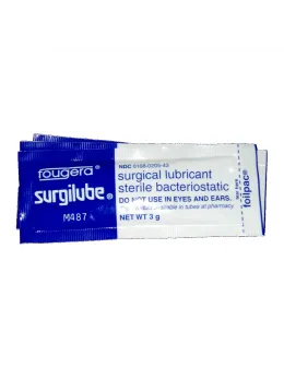 ElectraStim Surgilube Sterile Lubricant 10 x 3g Sachets Medical Grade