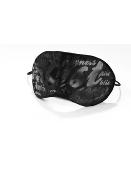 Bijoux Indiscrets Blind Passion Satin Eyemask - Elegant Black Accessory