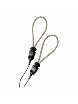 ElectraStim Metallic Adjustable Intimate Loops Silver 2-Pack