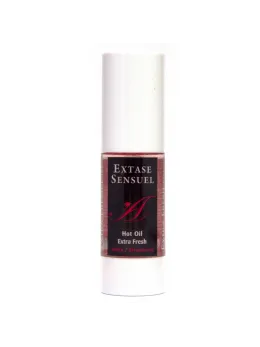 Extase Sensuel Hot Oil Extra Fresh Strawberry 30ml - Intimate Massage Oil