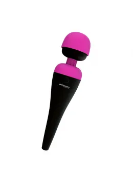 PalmPower Rechargeable Wand Massager - Wireless USB Silicone Head