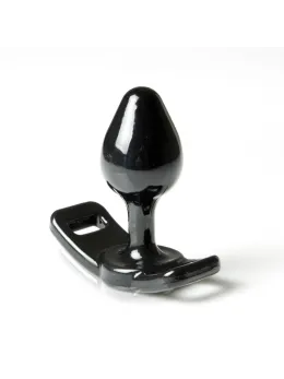 Perfect Fit Master Plug Small Black - Strap-On Compatible Plug, 8.9 cm