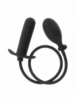 HIDDEN DESIRE EXTREME Inflatable Smooth Plug Starter Silicone Black