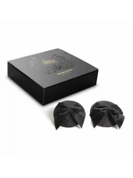 Bijoux Indiscrets Burlesque Pasties Bow Black - Decorative Adhesive Set