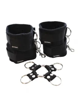 Sportsheets Hog Tie & Cuff Set Adjustable Bondage Restraint System