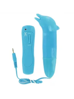Pretty Love Dolphin Wireless Intimate Massager 10 Modes Blue 13cm