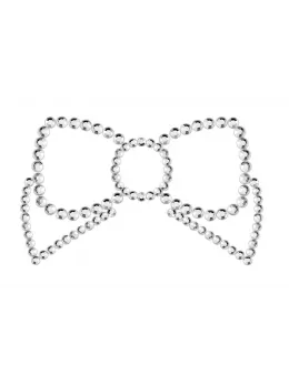 Bijoux Indiscrets Mimi Bow Silver - Decorative Body Accessories Set