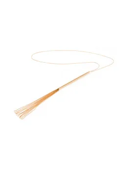 Bijoux Indiscrets Magnifique Gold Chain Necklace & Whip - Dual-Use Accessory