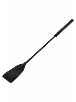HIDDEN DESIRE EXTREME Flapper Crop Whip PU Leather Black 45cm