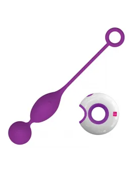 LoversPremium Julia Remote Silicone Egg, Waterproof, 7 Modes, Purple