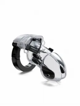 Mystim Pubic Enemy No 1 Transparent Intimate Cage with E-Stim Function