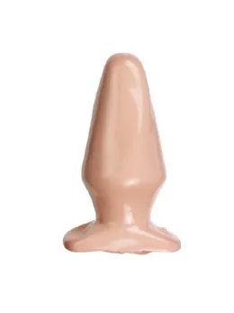 Doc Johnson Classic Intimate Plug Large 14cm Black Anatomical Design