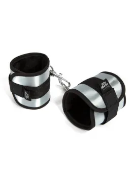 Fifty Shades of Grey Totally His Soft Adjustable Cuffs Satin Black