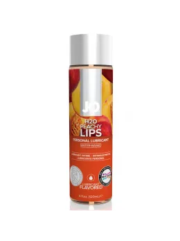 JO H2O Peachy Lips Water-Based Gel Lubricant 120 ml Vegan Safe