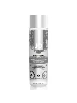 JO All-In-One Massage Glide Unscented 120ml - Premium Silicone Formula