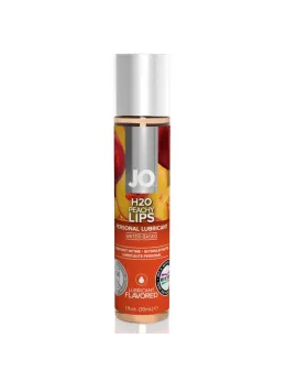System JO H2O Peachy Lips 30ml - Water-Based Lubricant, Peach Aroma