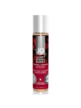 System JO H2O Cherry Burst Water-Based Lubricant 30ml Vegan Safe